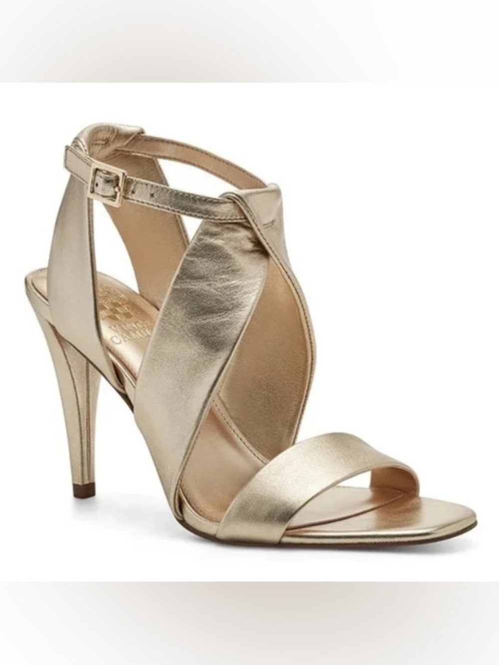 Vince Camuto Kalinite Gold Metallic Heels women’s 7.5